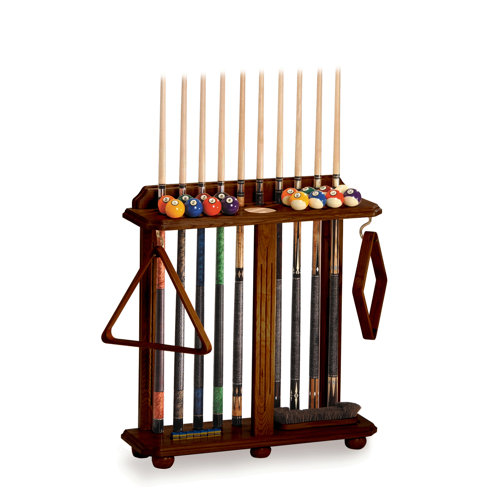 The Level Best Floor Pool Cue Rack & Reviews Wayfair