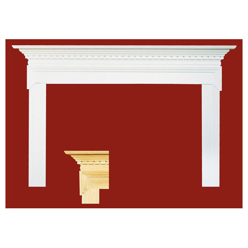 Mt. Vernon MDF Primed Fireplace Mantel Surround Wayfair