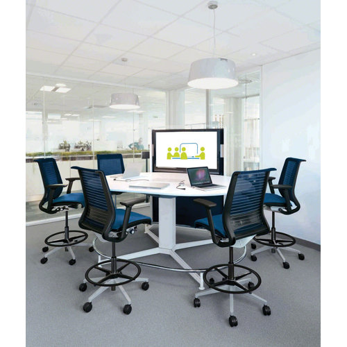Steelcase Think® 3D-Mesh/Fabric Stool