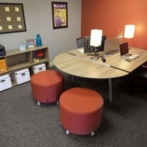 Steelcase Turnstone Campfire Ottoman