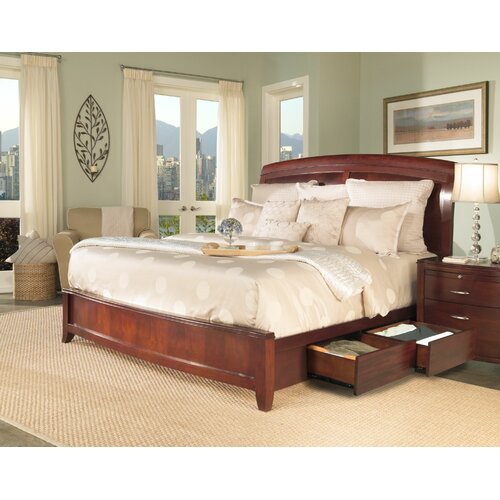 Modus Furniture Brighton Storage Panel Bed Set