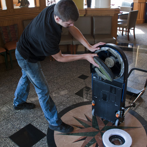 Qleeno Standard Automatic Low Profile Floor Scrubber