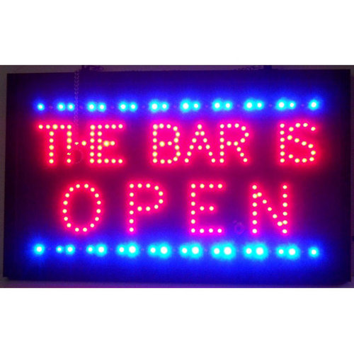 Neonetics Bar is Open LED Sign & Reviews | Wayfair