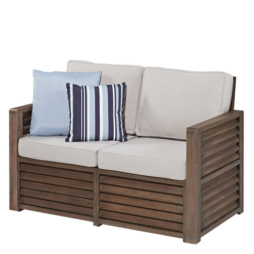 Barnside Deep Seating Loveseat with Cushions Wayfair