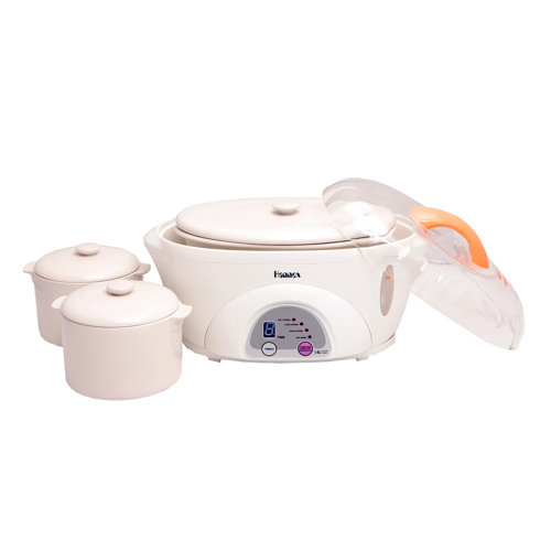 Hannex 1.7Quart Electric MultiStew Cooker/Steamer Pot & Reviews Wayfair