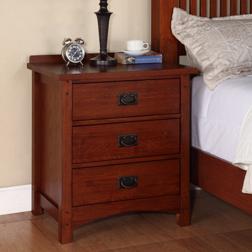 Mission Style Nightstand Wayfair