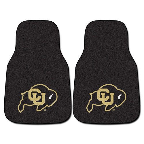 FANMATS NCAA 2 Piece Novelty Car Mats