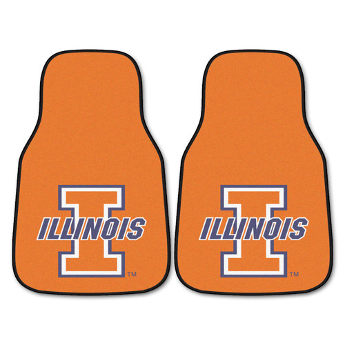 FANMATS NCAA 2 Piece Novelty Car Mats