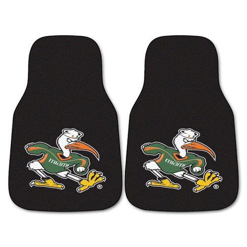FANMATS NCAA 2 Piece Novelty Car Mats