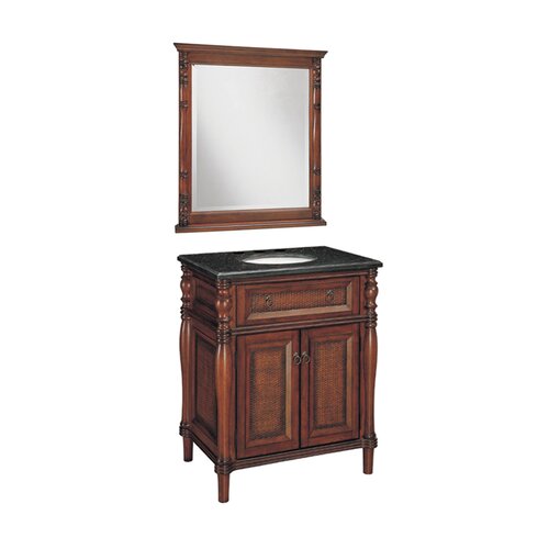 Bombay 31" Single Bathroom Vanity Set with Mirror Wayfair