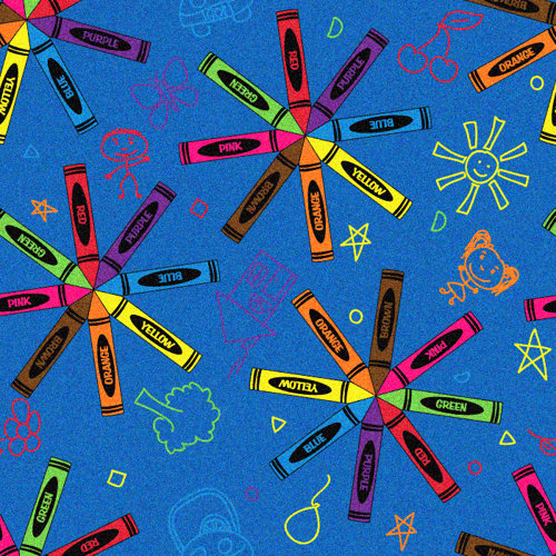 Crayon Scribbles Kids Rug Wayfair