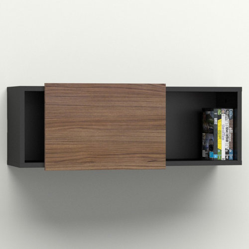 Nexera Next Wall Shelf with Sliding Door & Reviews Wayfair