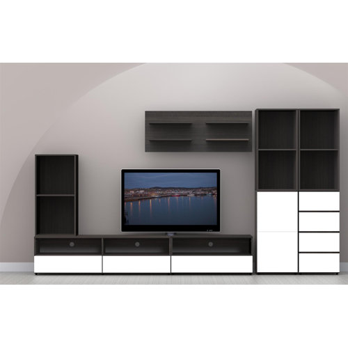 Nexera Allure 36" Storage Cabinet in Ebony