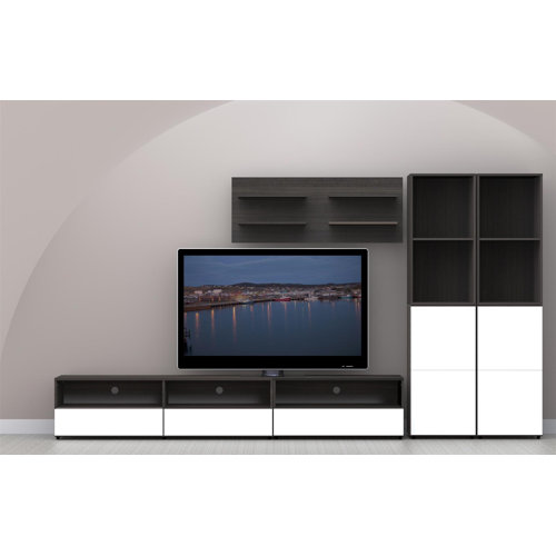 Nexera Allure 36" Storage Cabinet in Ebony