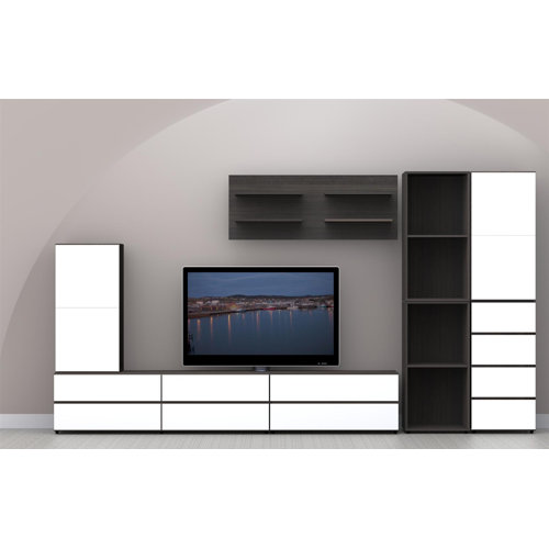 Nexera Allure 36" Storage Cabinet in Ebony