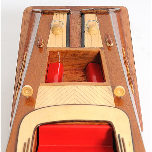 Old Modern Handicrafts Small Runabout Model Boat