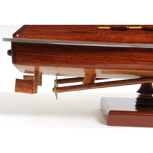 Old Modern Handicrafts Small Runabout Model Boat