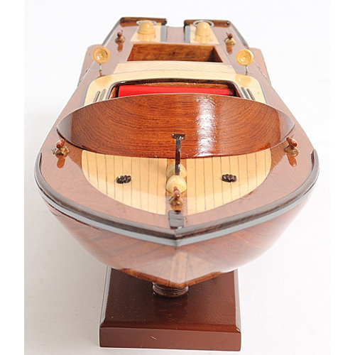 Old Modern Handicrafts Small Runabout Model Boat