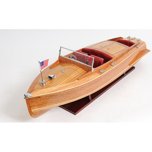 Old Modern Handicrafts Chris Craft Runabout Model Boat