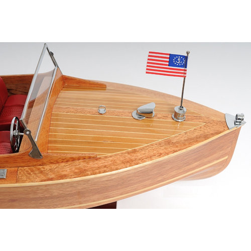 Old Modern Handicrafts Chris Craft Runabout Model Boat