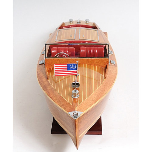 Old Modern Handicrafts Chris Craft Runabout Model Boat
