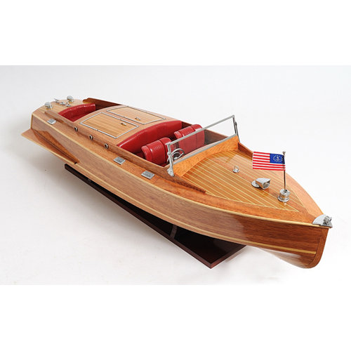 Old Modern Handicrafts Chris Craft Runabout Model Boat