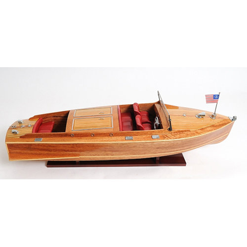 Old Modern Handicrafts Chris Craft Runabout Model Boat