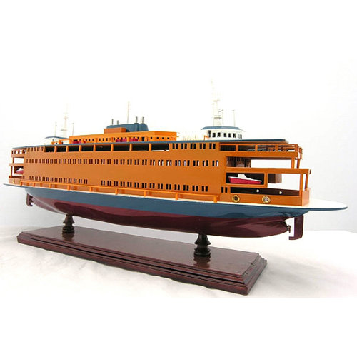 Old Modern Handicrafts Staten Island Ferry Model Boat
