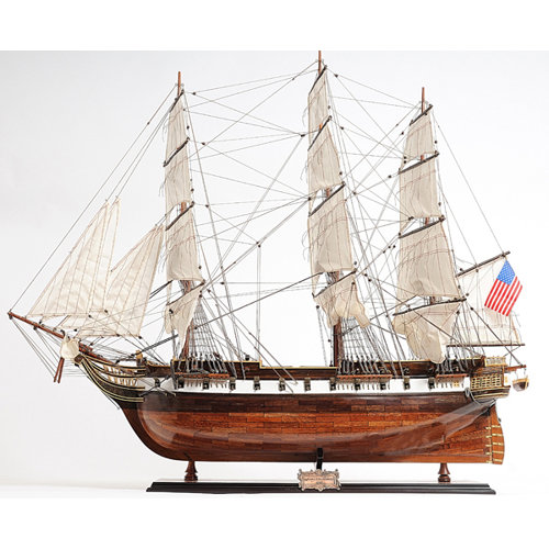Old Modern Handicrafts USS Constellation Model Boat
