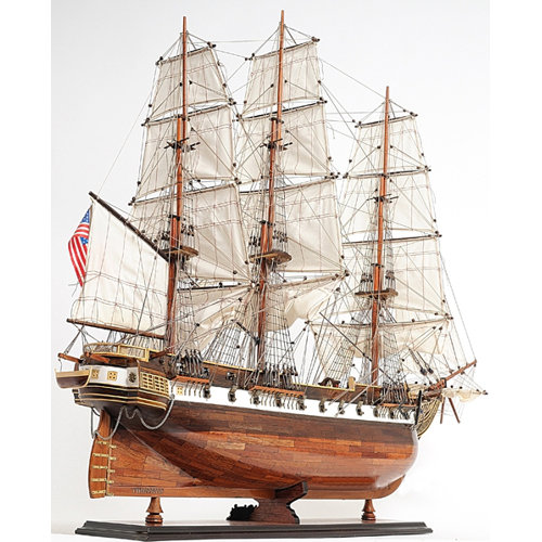Old Modern Handicrafts USS Constellation Model Boat
