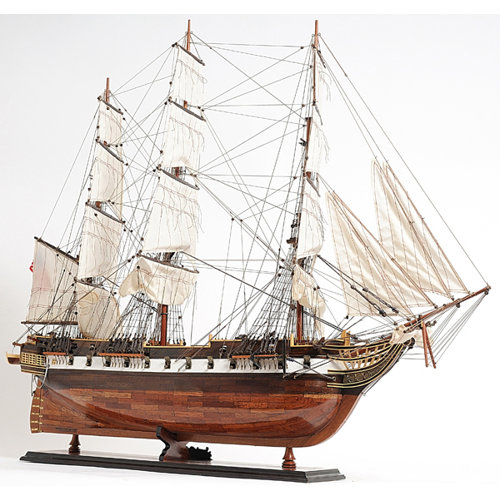 Old Modern Handicrafts USS Constellation Model Boat