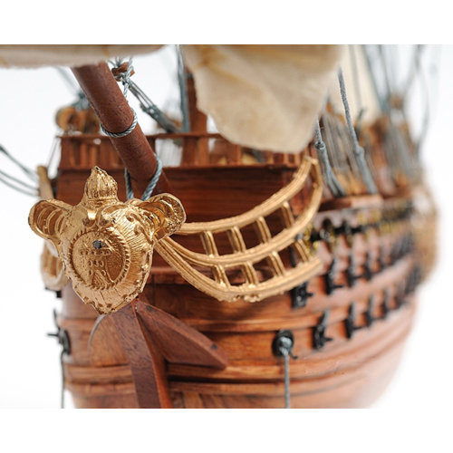 Old Modern Handicrafts Small San Felipe Model Ship