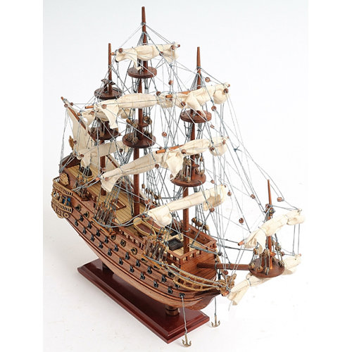 Old Modern Handicrafts Small San Felipe Model Ship