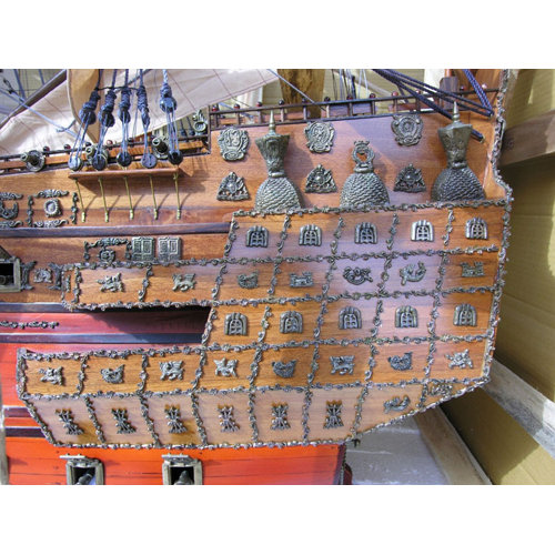 Old Modern Handicrafts Sovereign of The Seas Monumental Model Ship