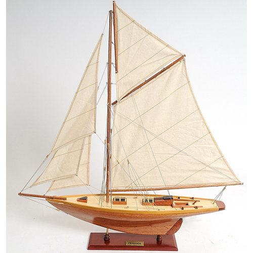 Old Modern Handicrafts Small Penduick Model Boat