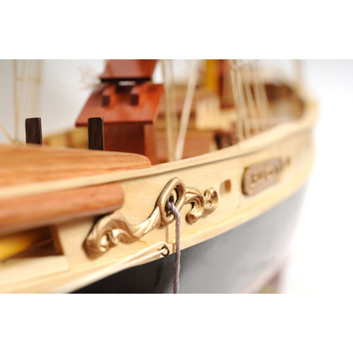 Old Modern Handicrafts Medium Bluenose Ii Painted Model Boat
