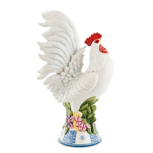 fitz and floyd bristol rooster figurine