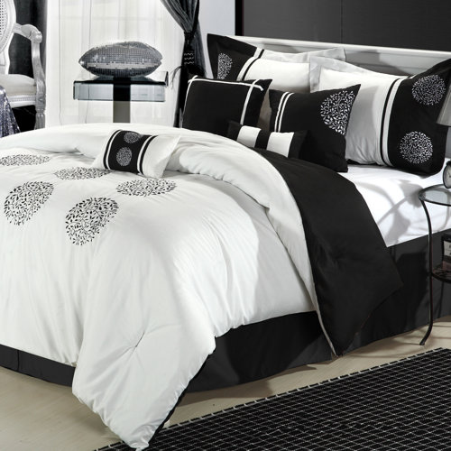 chic home willow 8 piece comforter set reviews wayfair chic home willow 8 piece comforter set reviews wayfair