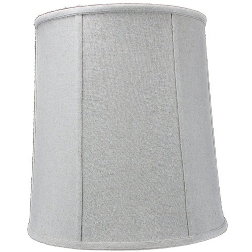 15" Hard Back Linen Cylinder Lamp Shade