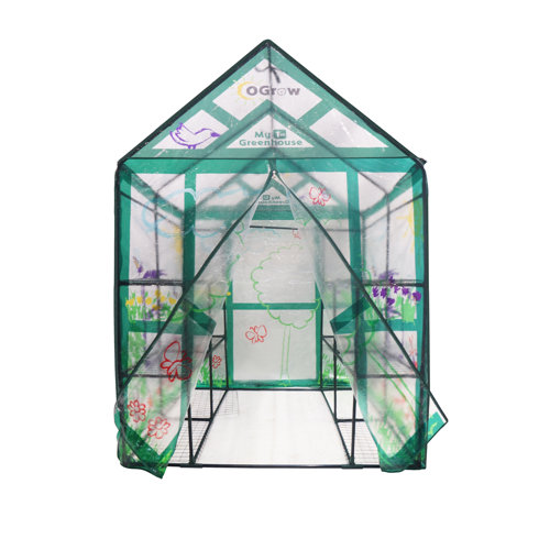 Tier Kids 4.5 Ft. W x 4.5 Ft. D Plastic Greenhouse & Reviews Wayfair greenhouse plastic reviews Tier Kids 4.5 Ft. W x 4.5 Ft. D Plastic Greenhouse & Reviews Wayfair greenhouse plastic reviews