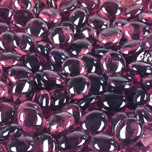 Wholesalers USA 5 lbs of Glass Gems in Purple & Reviews Wayfair