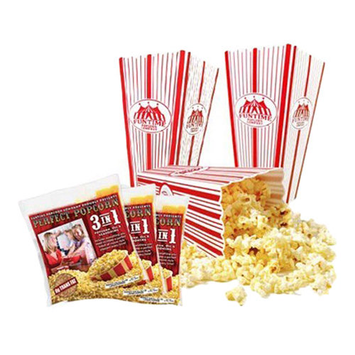 Funtime Popcorn Machines 8 oz. Sideshow Hot Oil Kettle Popcorn Machine