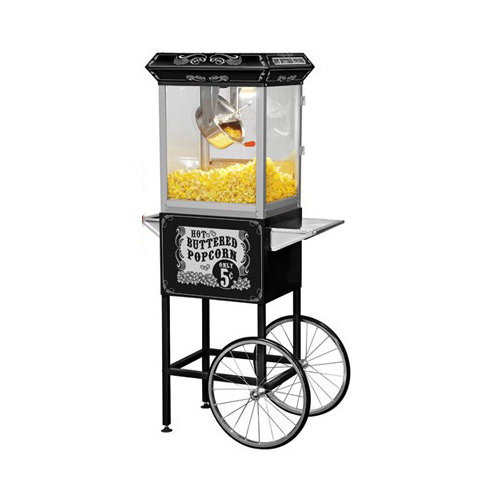 Funtime Popcorn Machines 8 oz. Sideshow Hot Oil Kettle Popcorn Machine