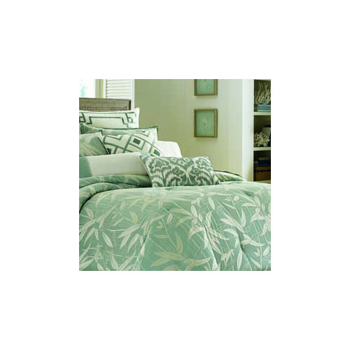 Tommy Bahama Bedding Bamboo Breeze Ikat Embroidered Polyester Lumbar