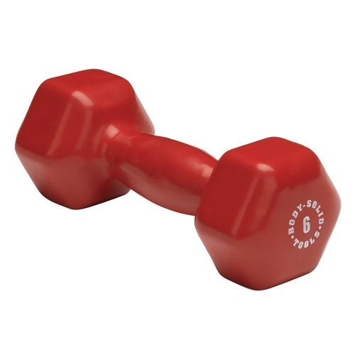 Body Solid Vinyl Dumbbell