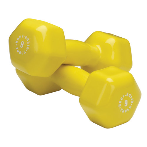 Body Solid Vinyl Dumbbell