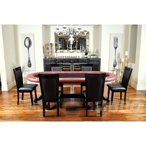 Poker dining table set