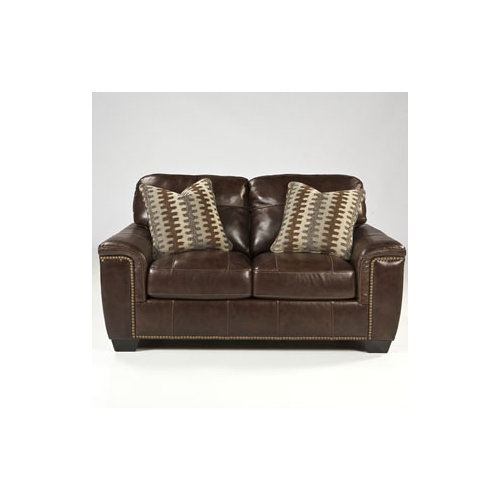Steele Leather Loveseat Wayfair