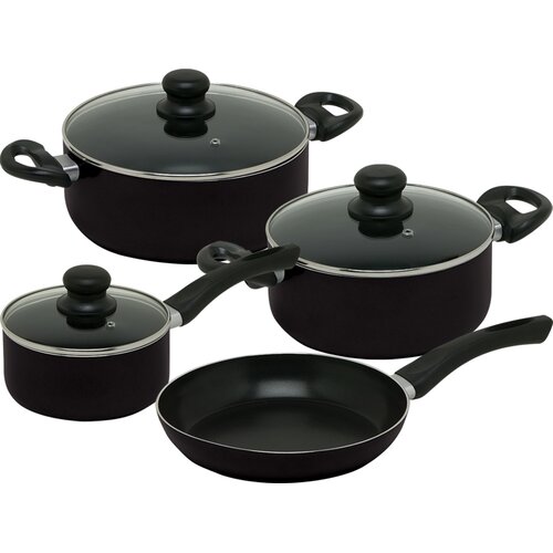 Wholesale Cookware Dropshippers Reviews Hard Anodized Cookware Set 7