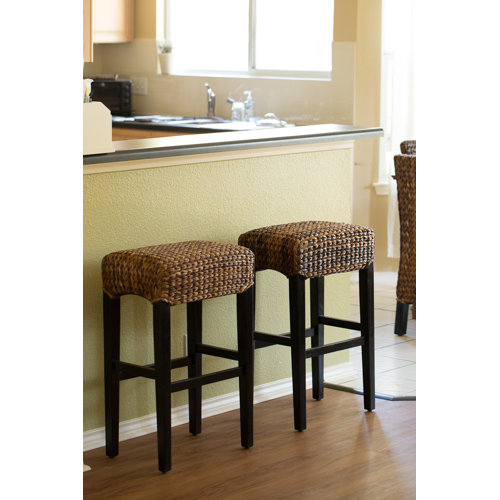 BirdRock Home Seagrass 31.5" Bar Stool & Reviews Wayfair